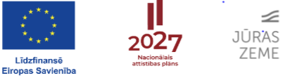 Eiropas Savienības, NAP 2027 un Jūras zemes logotipi